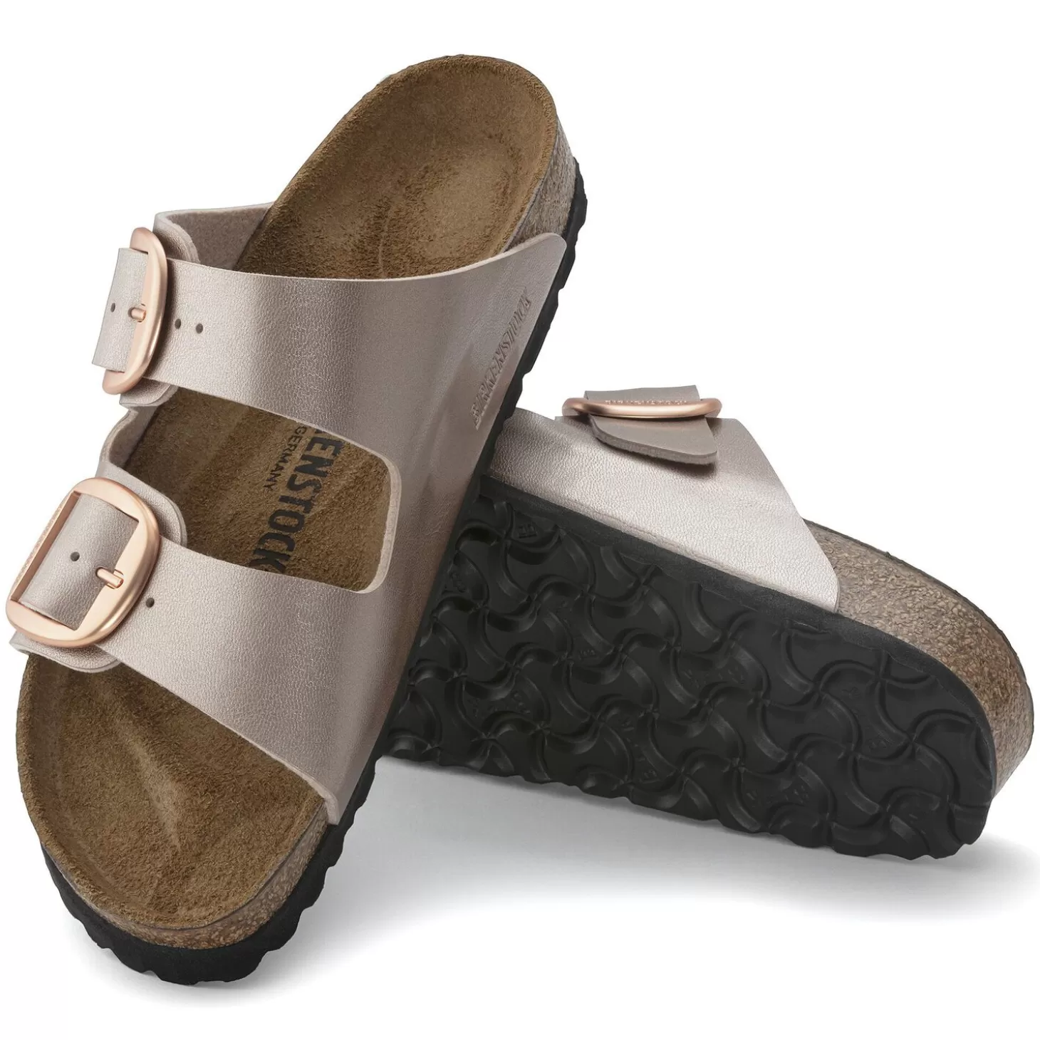 Hot Arizona Big Buckle Dames Twee Riemen