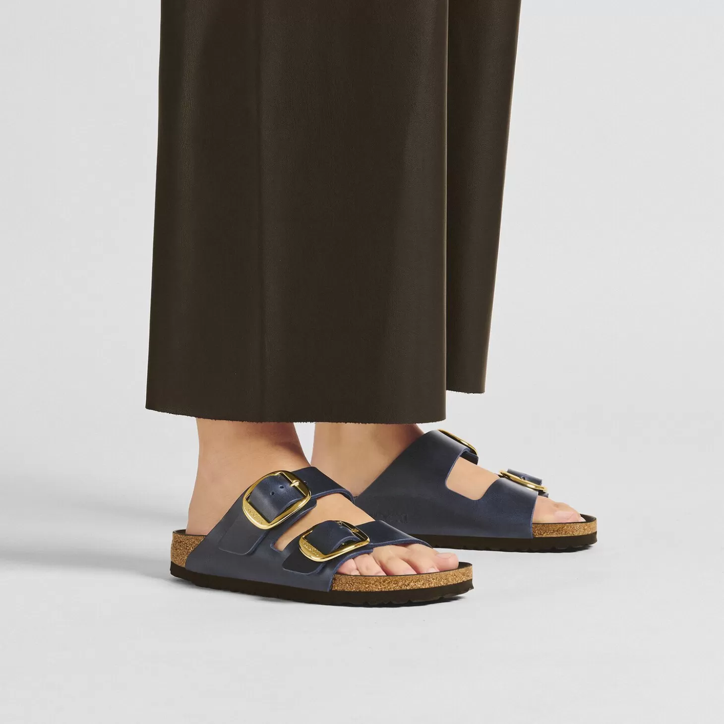Store Arizona Big Buckle Dames Twee Riemen