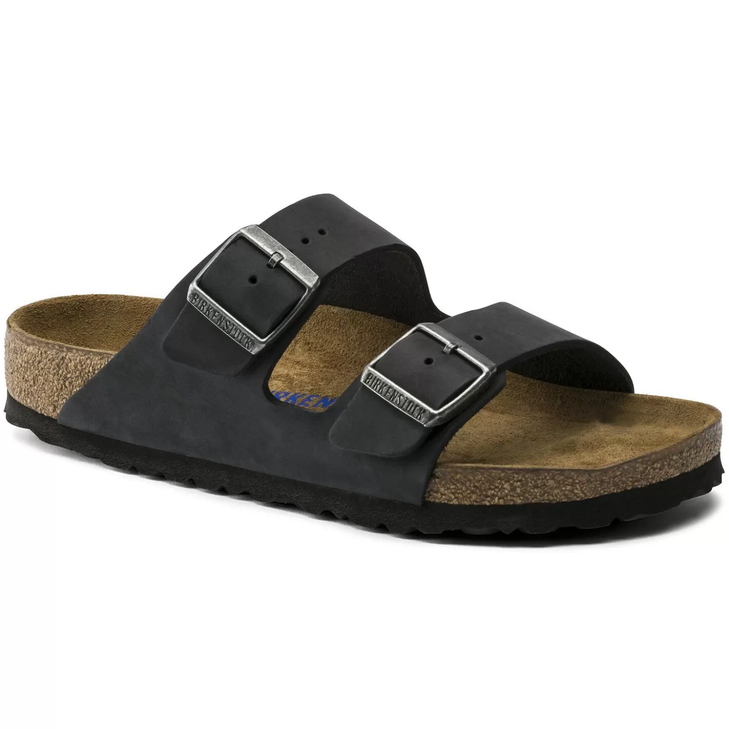 Shop Arizona Zacht Voetbed Heren Twee Riemen