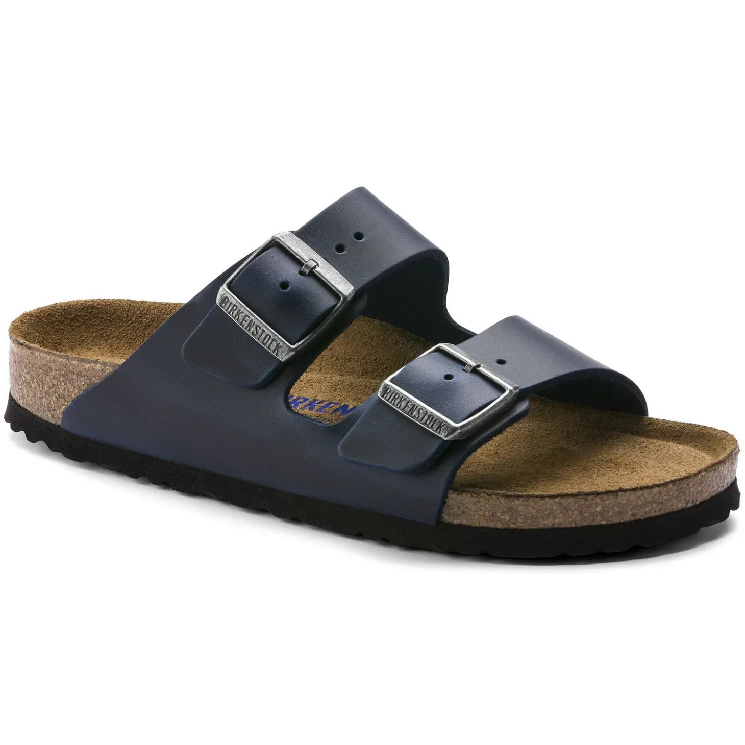 Shop Arizona Zacht Voetbed Heren Twee Riemen
