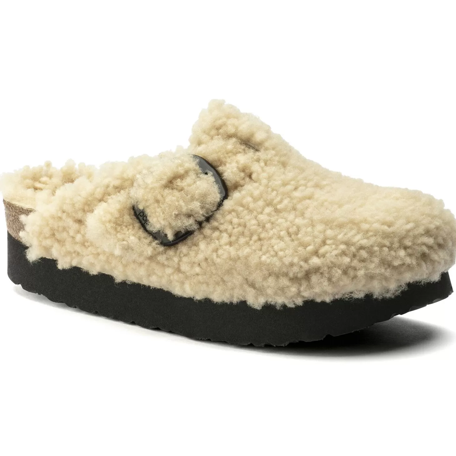 Cheap Boston Big Buckle Platform Dames Klompen En Muilen