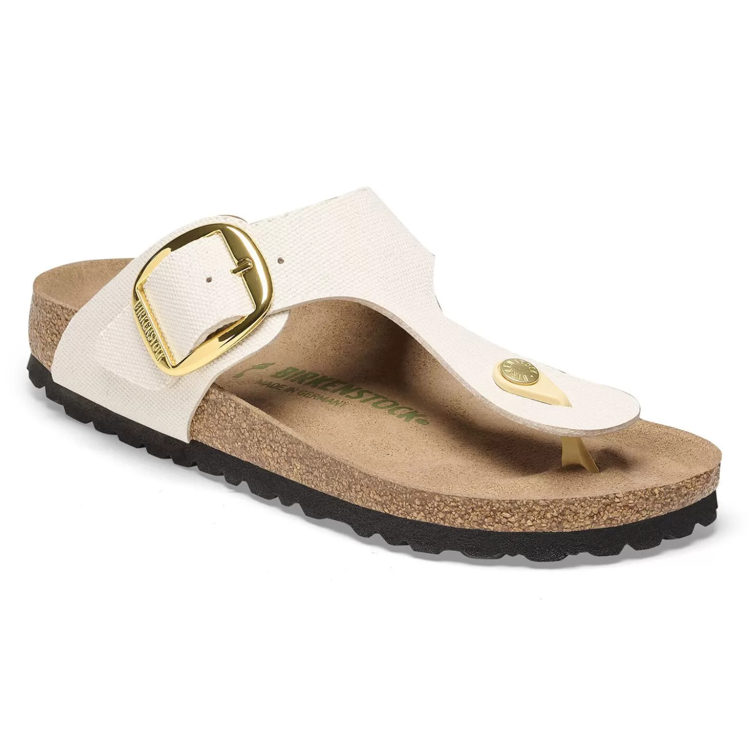 Store Gizeh Big Buckle Rivet Logo Dames Teensandalen En -Slippers