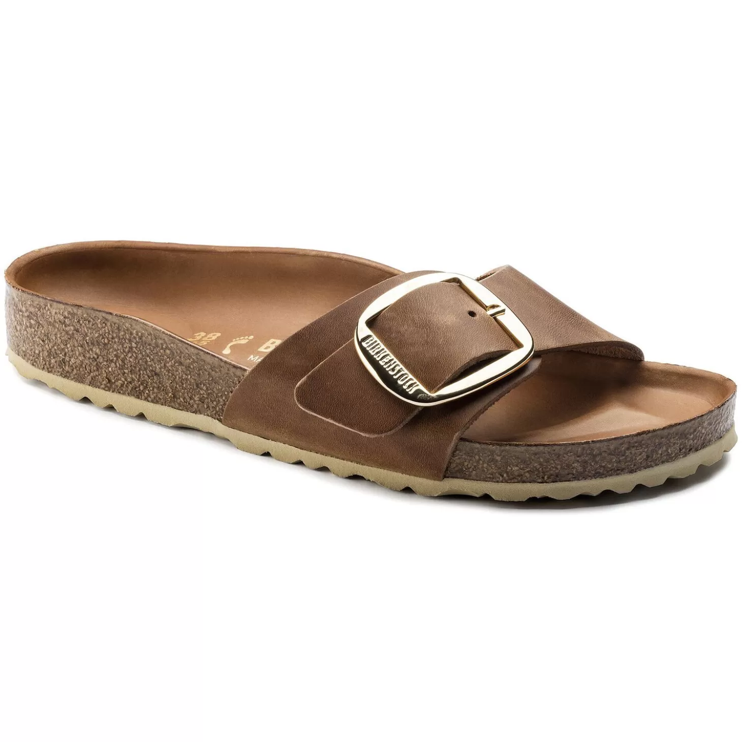 Clearance Madrid Big Buckle Dames Een Riem