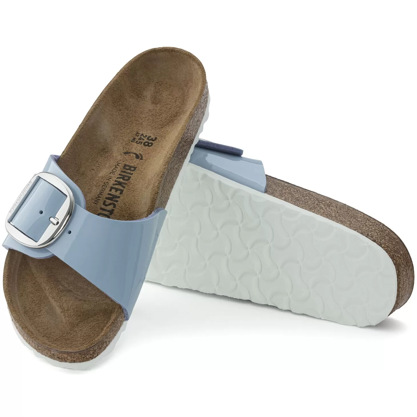 Clearance Madrid Big Buckle Dames Een Riem