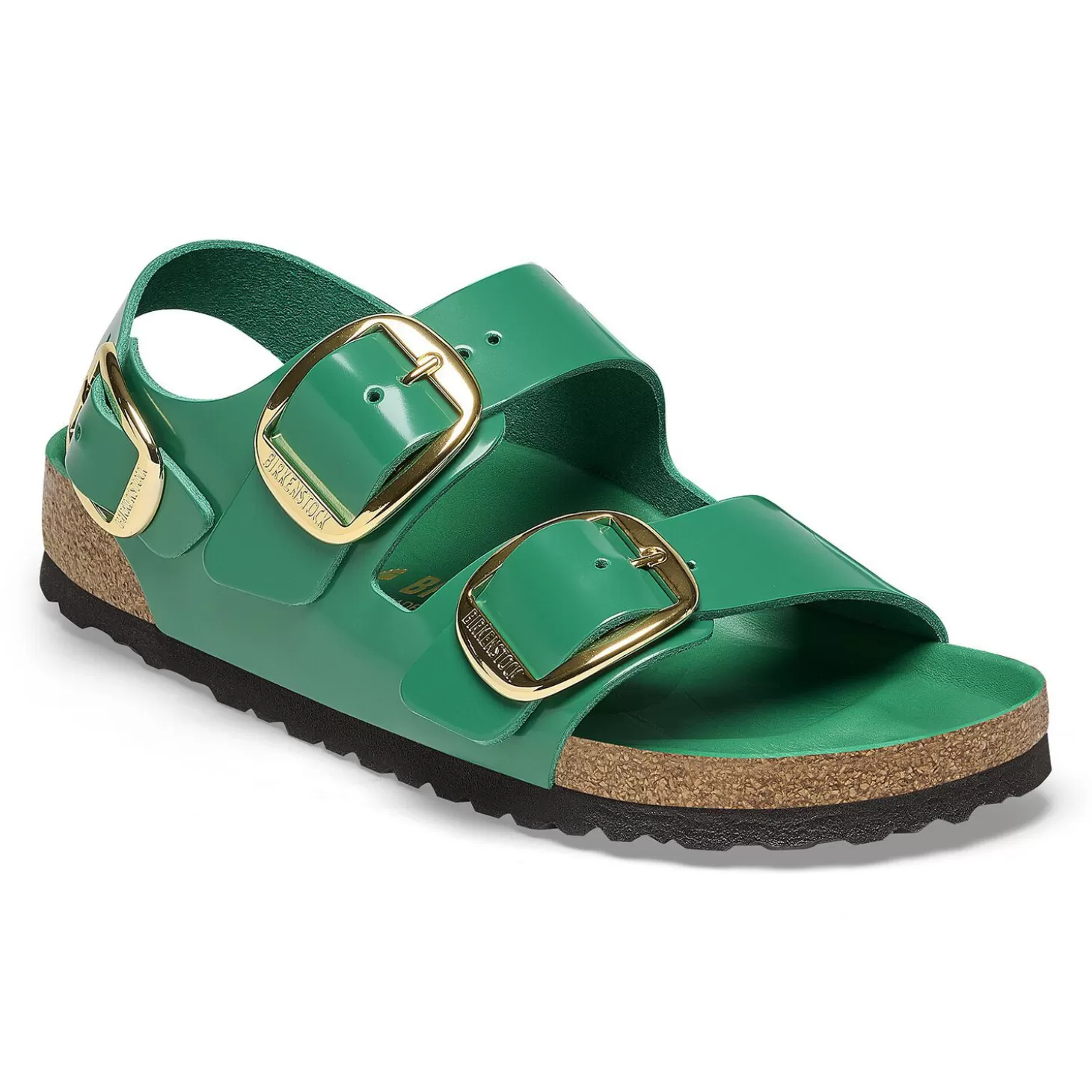 Cheap Milano Big Buckle Dames Met Hielriem