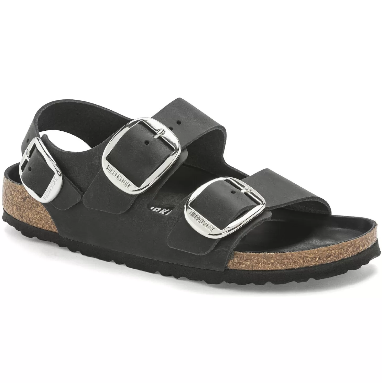Outlet Milano Big Buckle Dames Met Hielriem