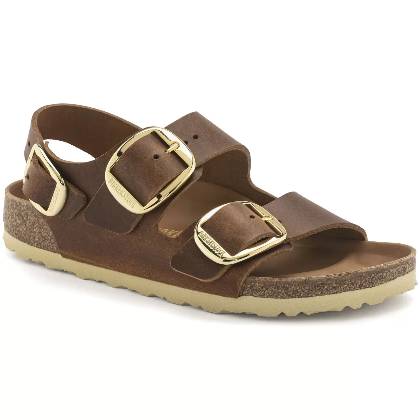 Cheap Milano Big Buckle Dames Met Hielriem