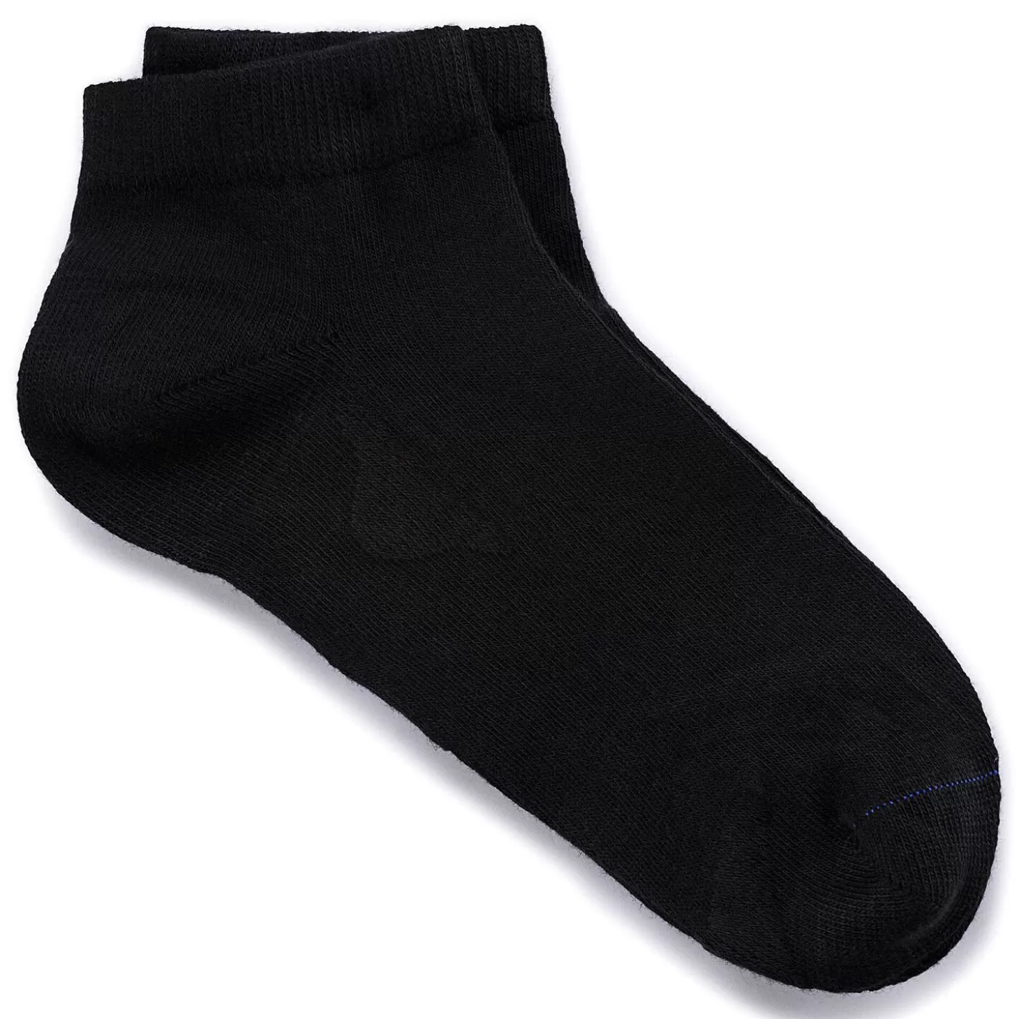 Fashion 2 Pack Cotton Sole Sneaker Heren Sokken