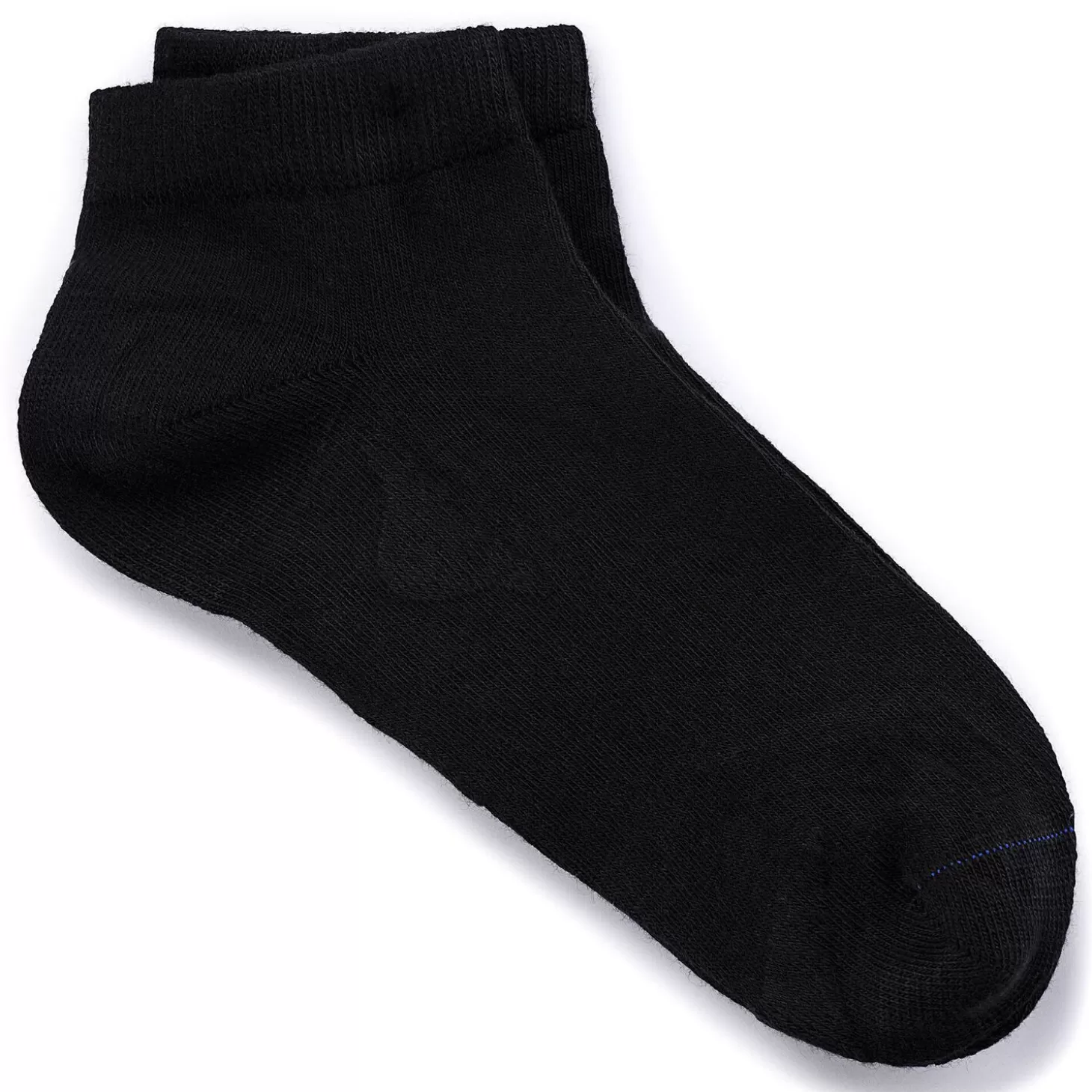 Clearance 2 Pack Cotton Sole Sneaker Heren Sokken