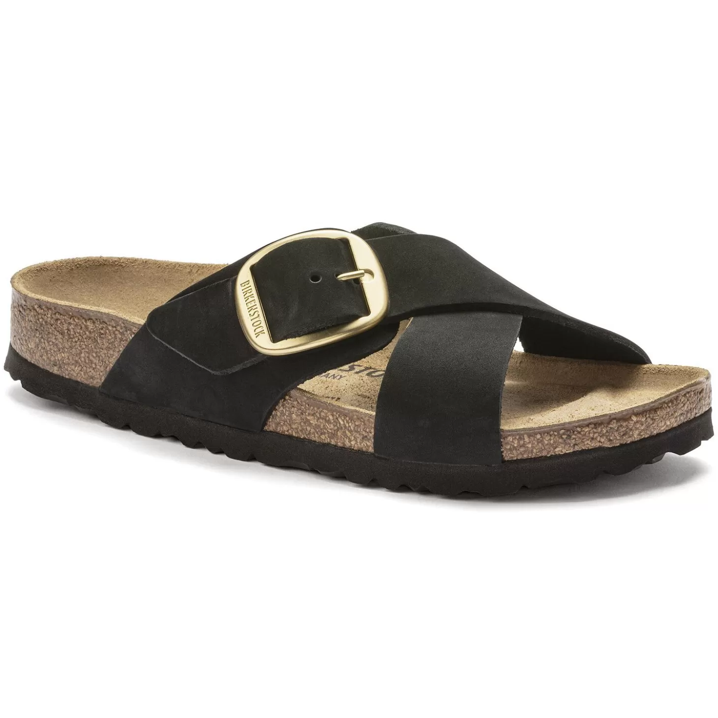Clearance Siena Big Buckle Dames Twee Riemen