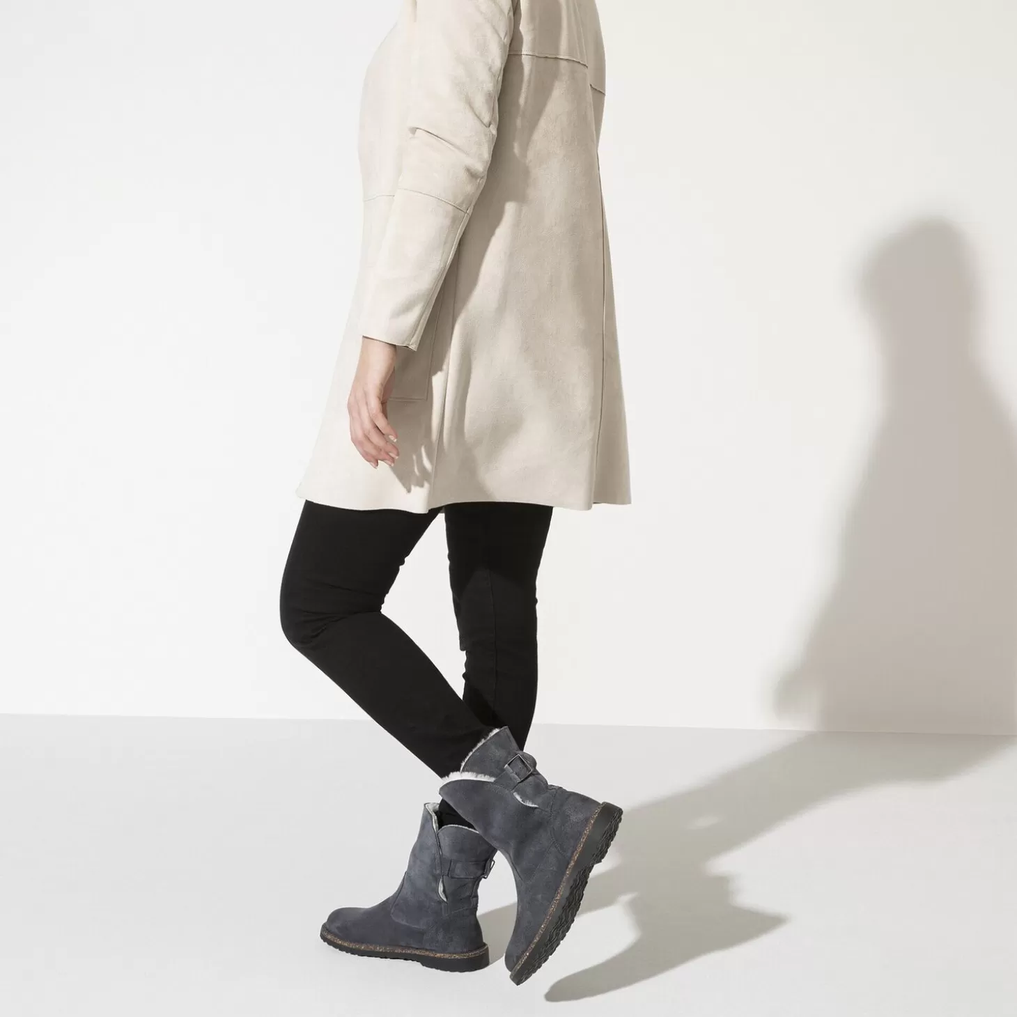 Store Uppsala Lamsvel Dames Laarzen